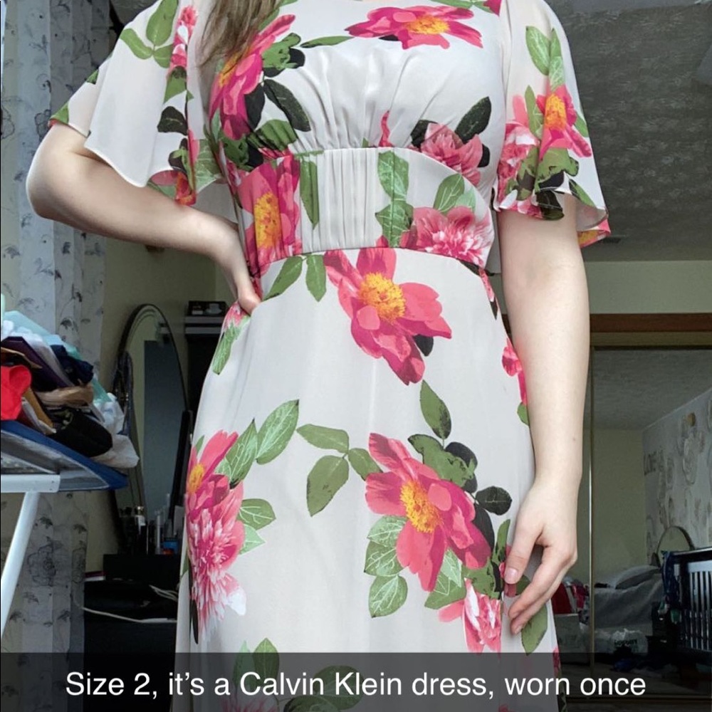 Calvin Klein Floral Summer Dress